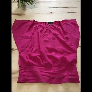 White House Black Market silk blouse